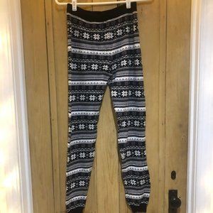 Soft Snowflake Leggings